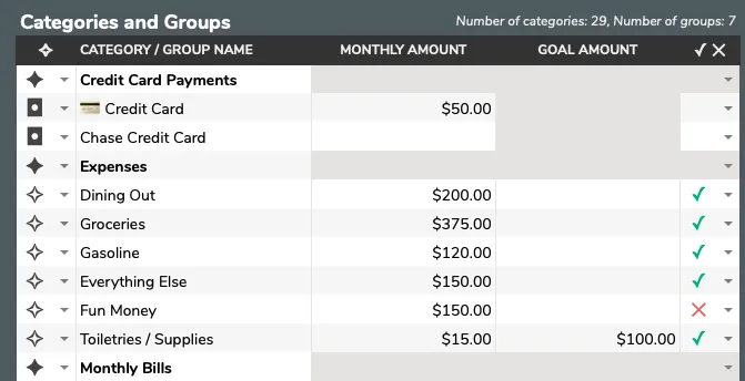 categories and groups image